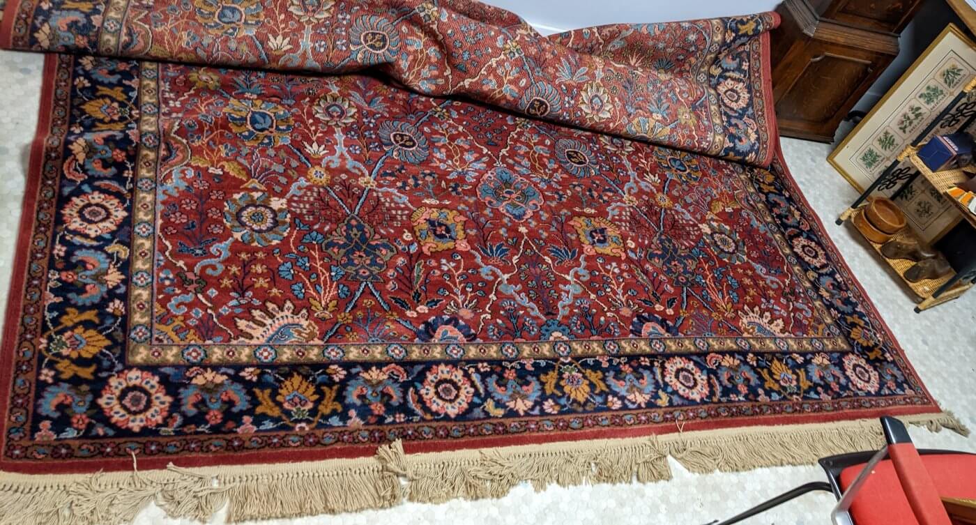 Vintage Karastan Rug Ispahan Design 766 Size 8.8x12 Ithaca Vintage