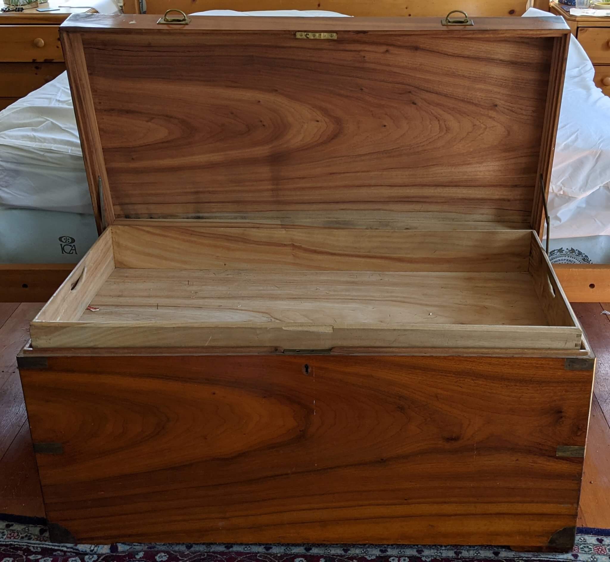 Large Vintage Cedar Hope Chest Ithaca Vintage