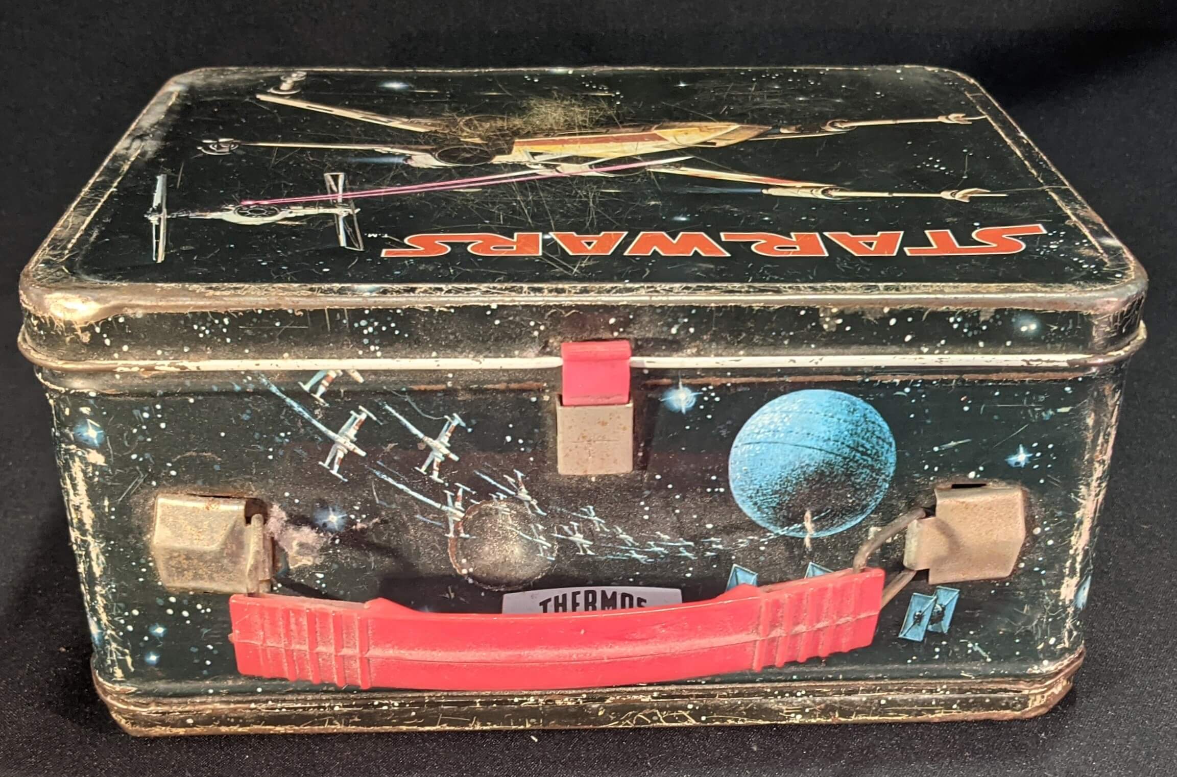 Vintage Star Wars RETURN OF THE JEDI Metal Lunch Box CHEINCO Made in USA